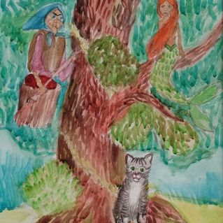 У Лукоморья дуб зеленый...