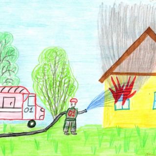 "Пожарник - важная работа"