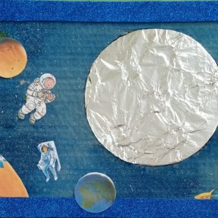 "Работа в космосе"