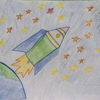 "Полёт в космос"