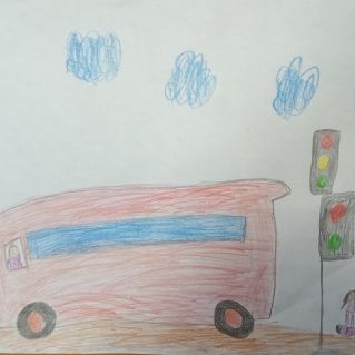 Будь внимателен на дороге!