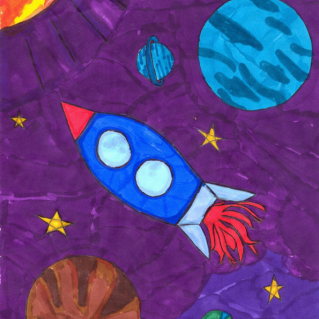 Летит ракета