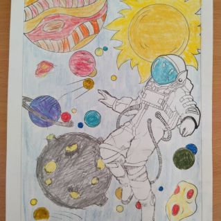 "Полет в космос"