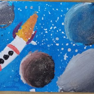 Полёт вокруг Земли.