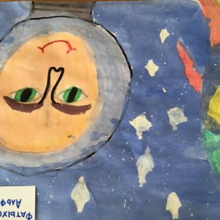 Гагарин в космосе