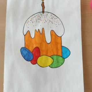 Пасхальный кулич