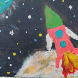 Полет ракеты