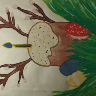 Пасхальный кулич