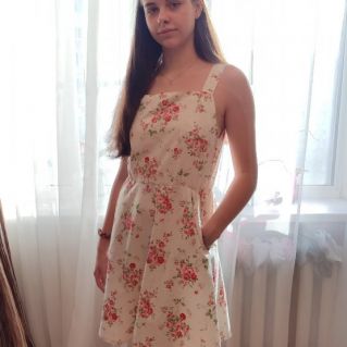 Весенний легкий сарафан