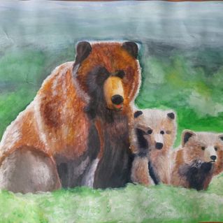 «На прогулке с мамой»