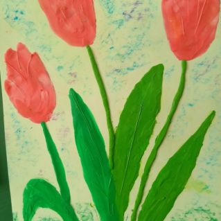 Весенние тюльпаны