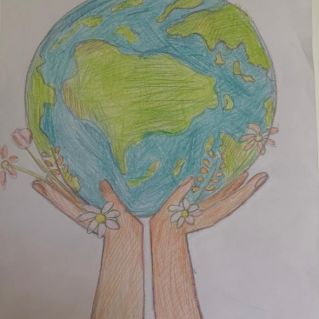 Держим руками нашу Землю