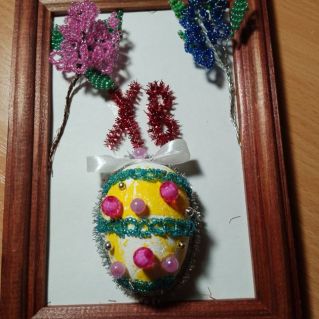 Пасхальная фантазия. Бисероплетение