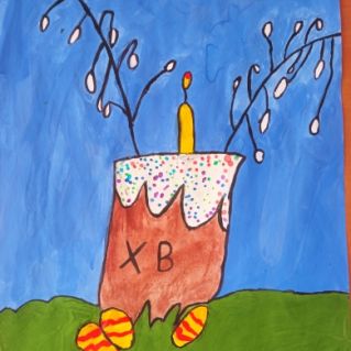 Пасхальный кулич