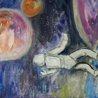 «В открытом космосе»