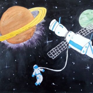 «В открытом космосе»