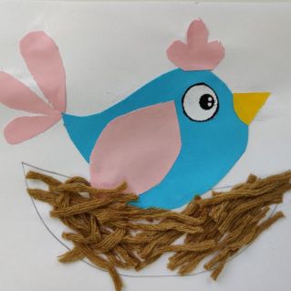 "Птичка в гнездышке"