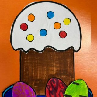 Пасхальный кулич