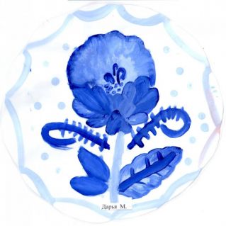 "Гжельская роза"