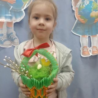 Пасхальное лукошко