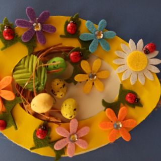 Панно "Пасхальный сюрприз"