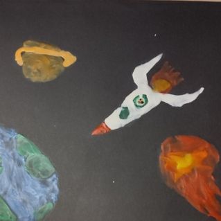 Первый в космосе