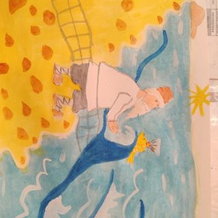 Рыбка золотая