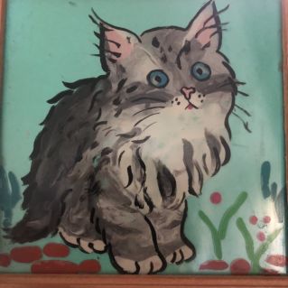 Пластиллинография "Мой кот-Василий""