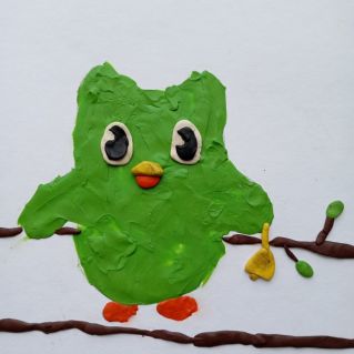 Радужная сова