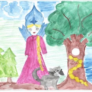 У Лукоморья славная Царевна