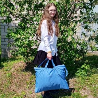 Дорожная сумка с подкладкой