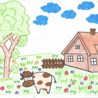 " Лето в деревне"