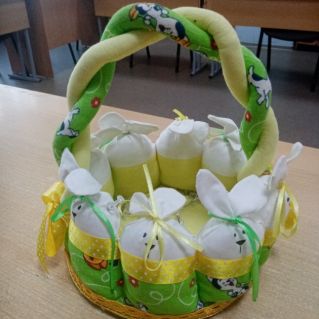 "Корзинка с зайцами"