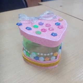 "Шкатулка- сердечко"