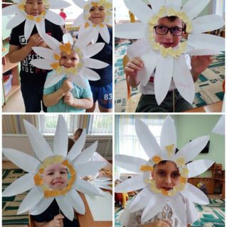 "Символ праздника-ромашка"