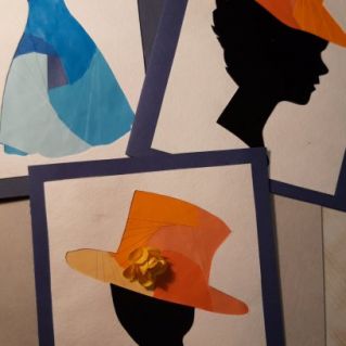 "Дамские штучки" в технике айрис-фолдинг