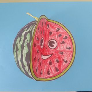 Сочный арбуз