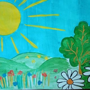 Цветочная поляна