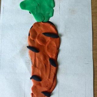 "Подарочек для зайчика"