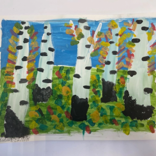 Осенний русский лес