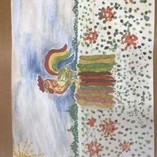 Заборчик для петушка