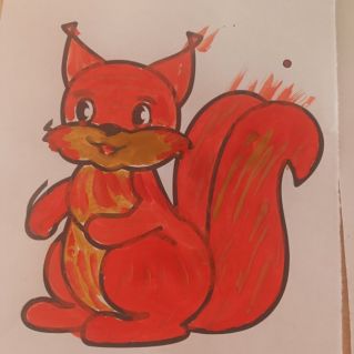 "Шустрая Белочка!"