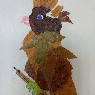 Осенняя птичка