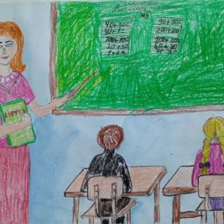 На любимом уроке