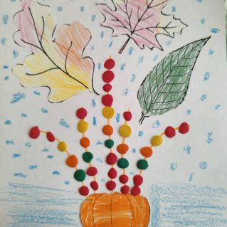 "Осенний букетик"