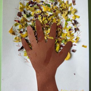 дерево в золоте