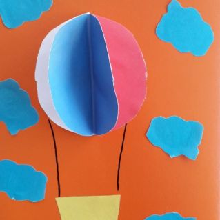 "На воздушном шаре"