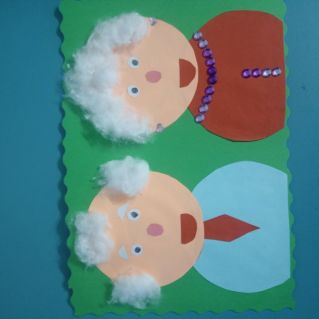 дедушке и бабушке