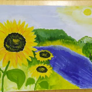 Поспели подсолнухи