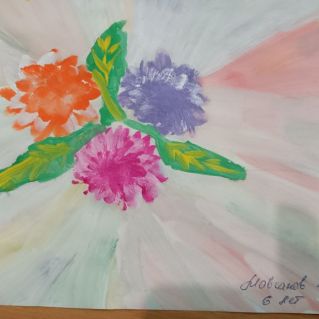 Букет нашим воспитателям